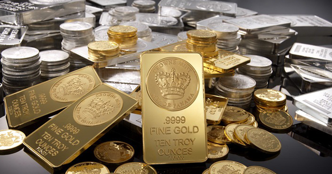 Gold, silver rise; dollar steadies